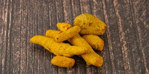 Indian spices - Turmeric root Curcuma flavour